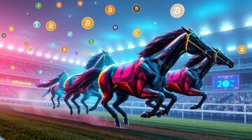 Horse racing betting with crypto